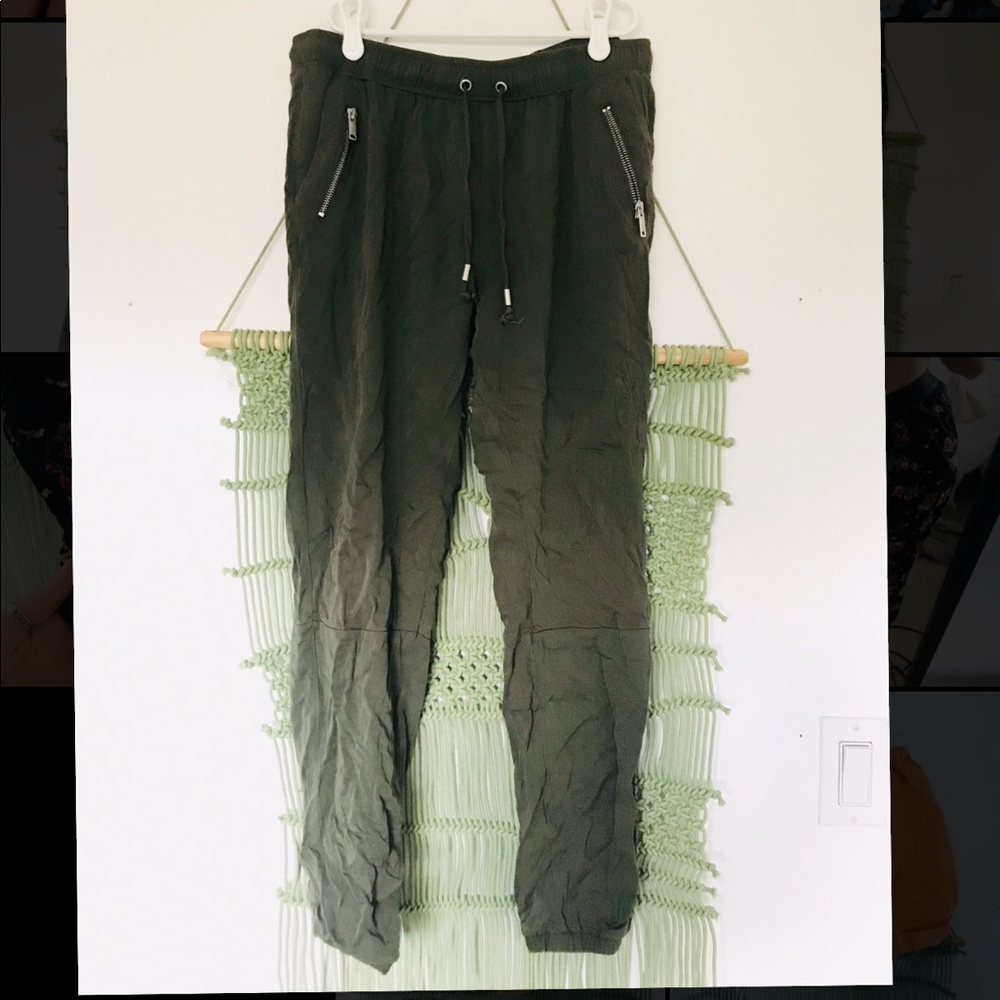 Army Green Joggers